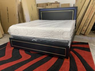 $699 Brand New King Bed Frame With Mattress (Read Description Below)