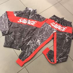 SAVAGE TRACK SUIT!