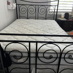 Bed and mattress 