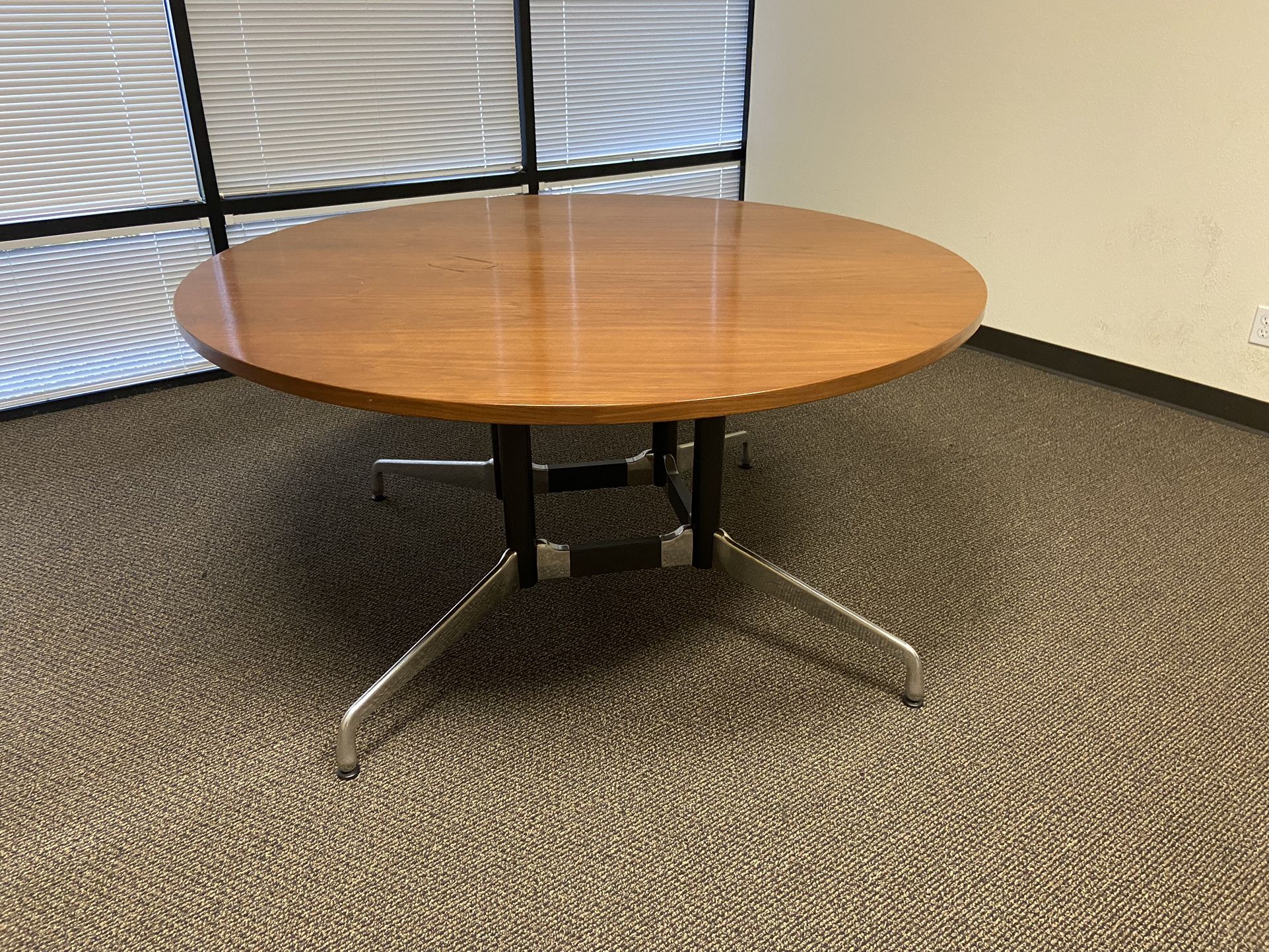 Vintage Mid Century Modern Herman Miller Eames Table