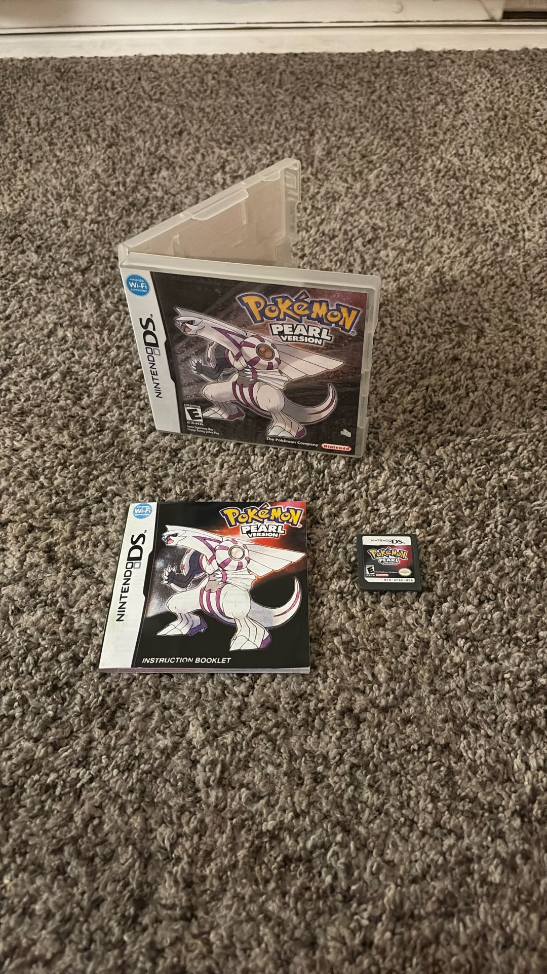 Pokemon Pearl Version DS - Authentic Tested - CIB