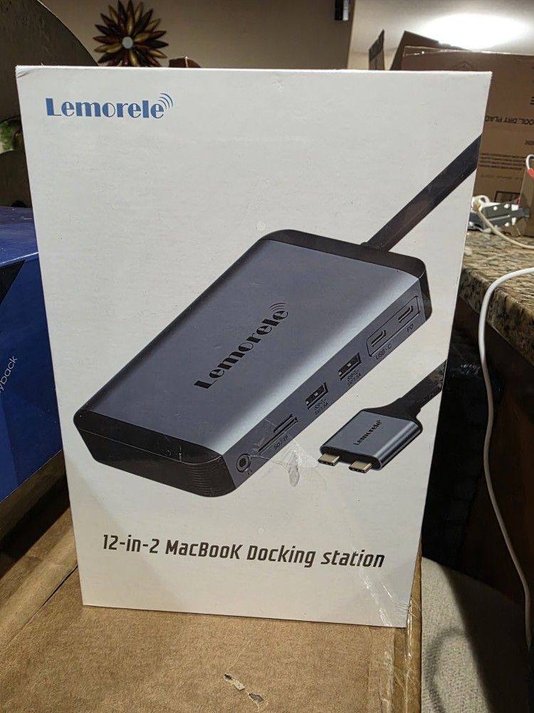 MacBook Pro Air Docking Station w/150W Power Adapter