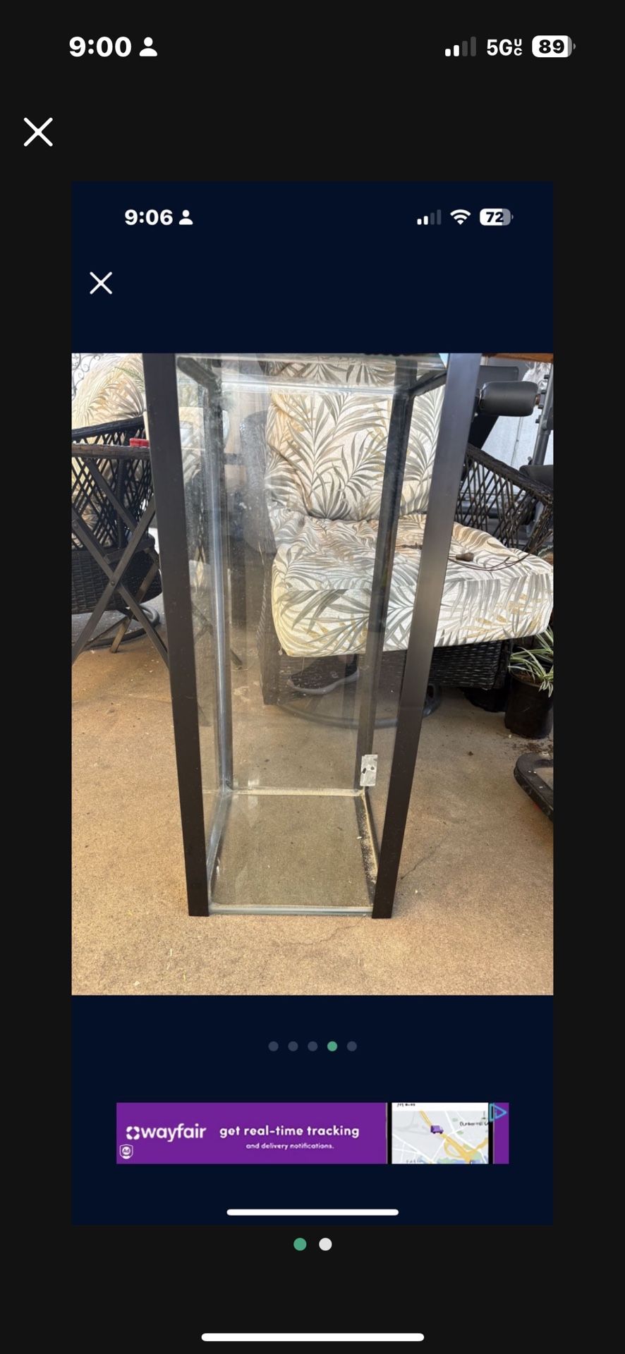 30x13 Fish Tank Aquarium $20