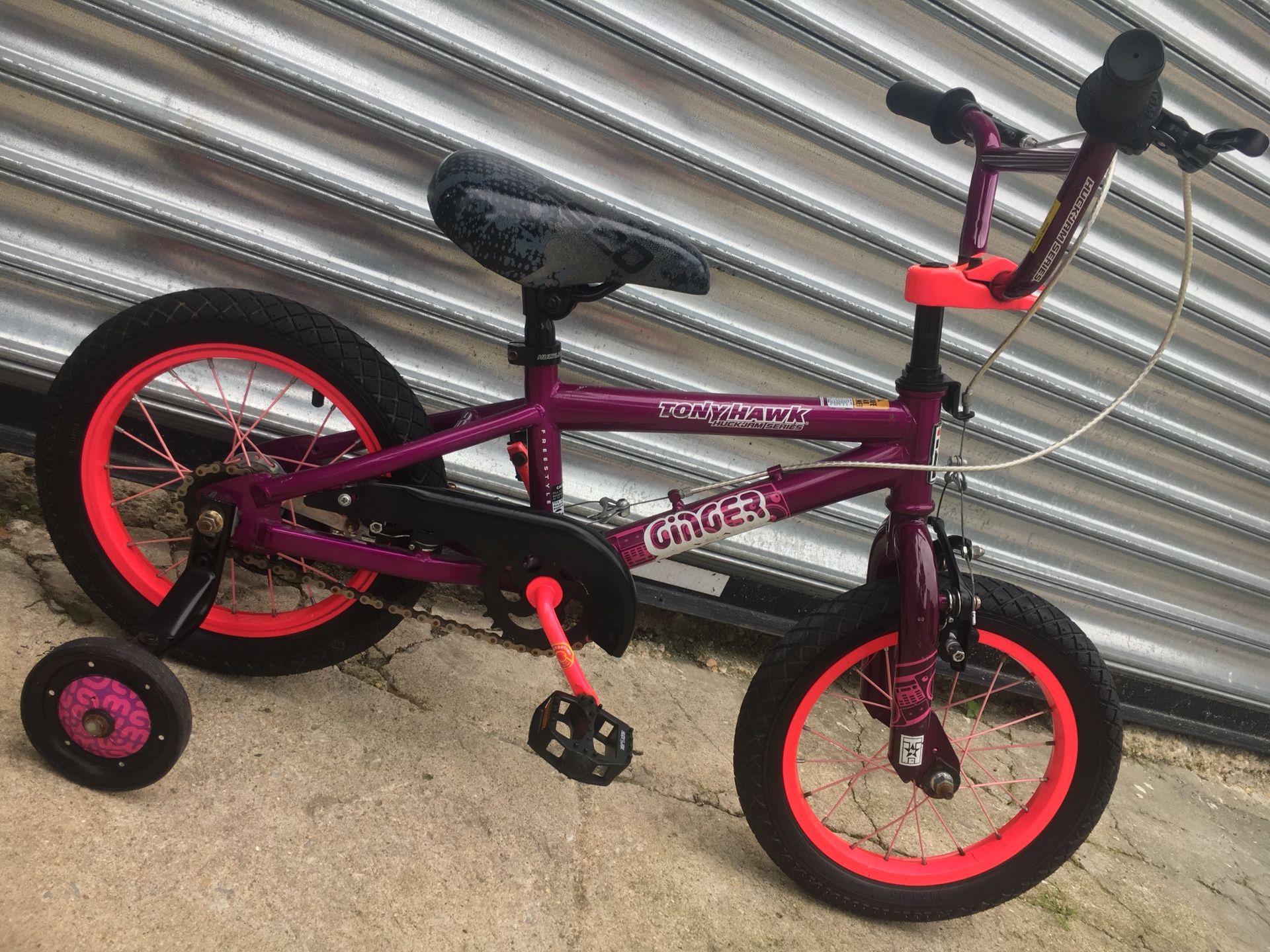 16” kid bike like new (tony hawk)