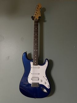 2006 Fender Standard Stratocaster Electron Blue Mexico MIM