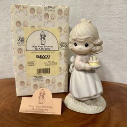 Precious Moments “May Your Birthday Be A Blessing”