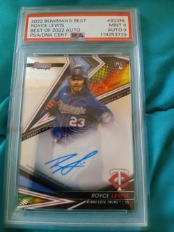 Psa 9 baseball auto