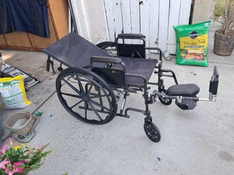 Reclining wheel chair (wide)