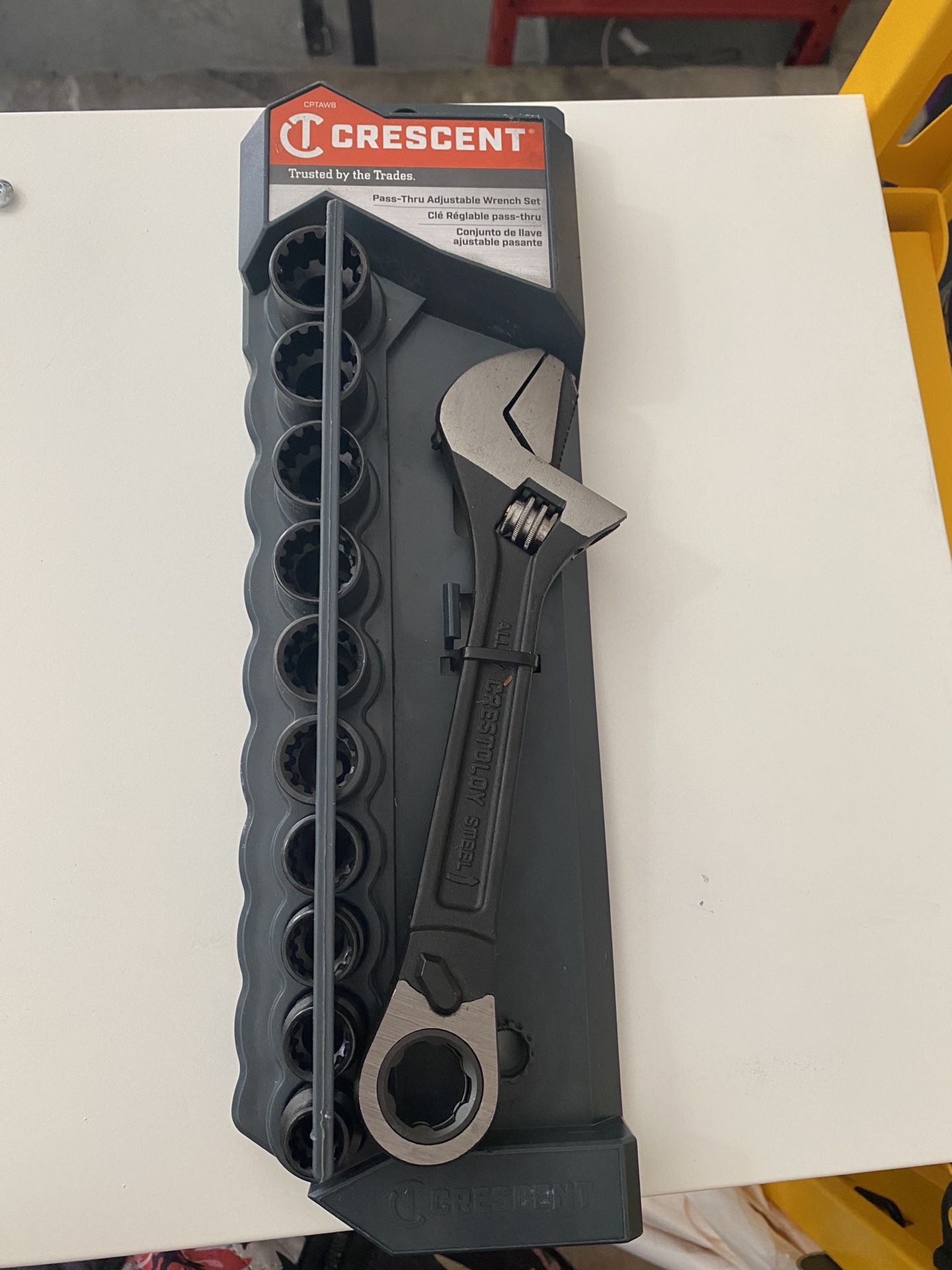 Crescent 3/8 in. Drive Pass-Thru Adjustable Wrench Set (11-Piece