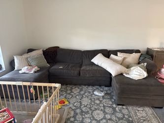 Free couch on curb now pbg