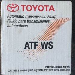 Transmission Fluid WS Toyota Lexus New