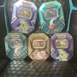 Pokemon Triple Whammy Tins