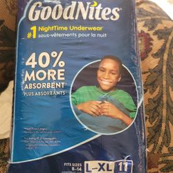 Goodnites L-XL Night Time Underwear
