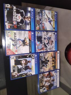 Title: 7-Game PS5 & PS4 Mega Bundle - Must Pick Up