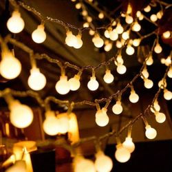 [Battery Box String Lights] 3mLED Ball Lights | String Lights Outdoor With Battery Box For Camping, Tent, Canopy, Wedding Deco