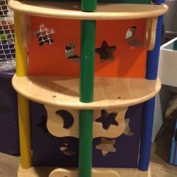 KidCraft Large Rotating Bookshelf 