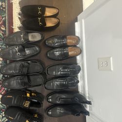 7 Pairs Men’s Shoes Size 9-10-11