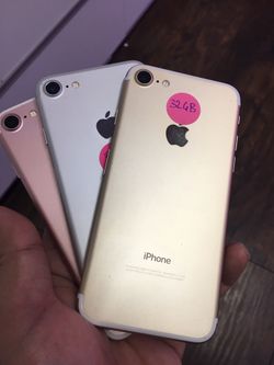 iPhone 7 unlocked 32GB with free temper glass and charger