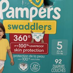 Huggies And pampers Size 5
