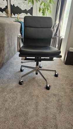 Black And Silver Office Chair