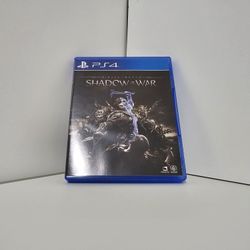 Middle Earth Shodow Of War For Ps4