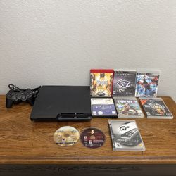 PlayStation 3 120GB Console + 9 Games Bundle