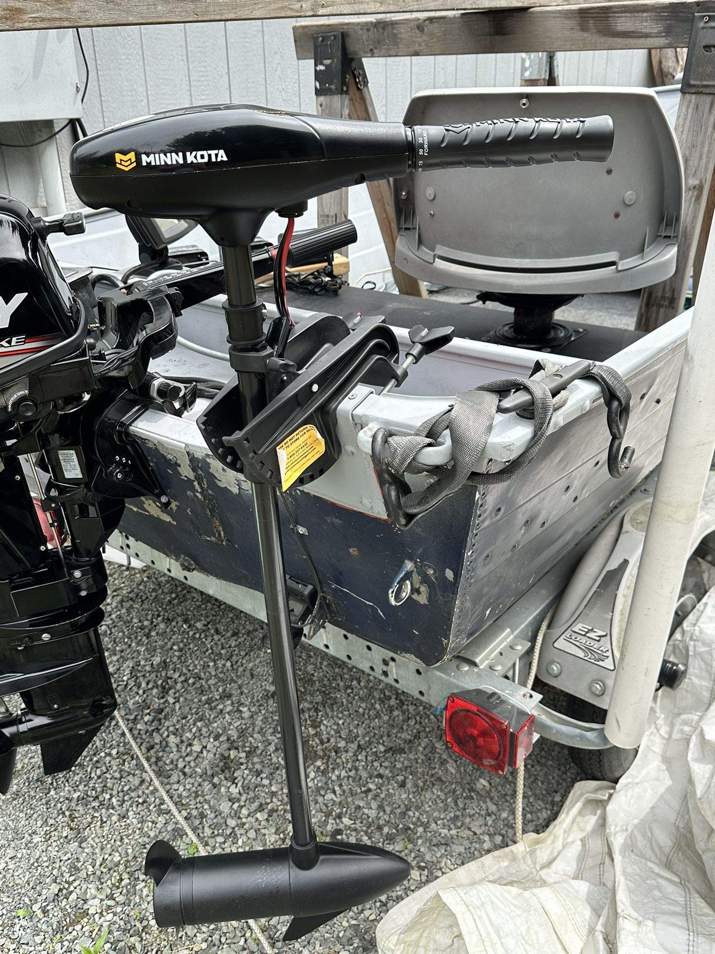 Boat Motors And Trailer