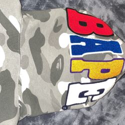 Bape Camo 2 Ape Full Zip Hoodie 