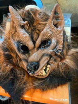 Halloween costume of werewolf