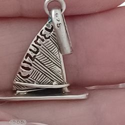 Vtg.sterling Silver " Cuzumel,  Mexico" Pendant