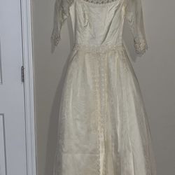 1950s William Cahill wedding dress gown