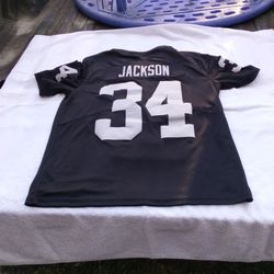 Official On Field NFL Bo Jackson Raider Football Jersey