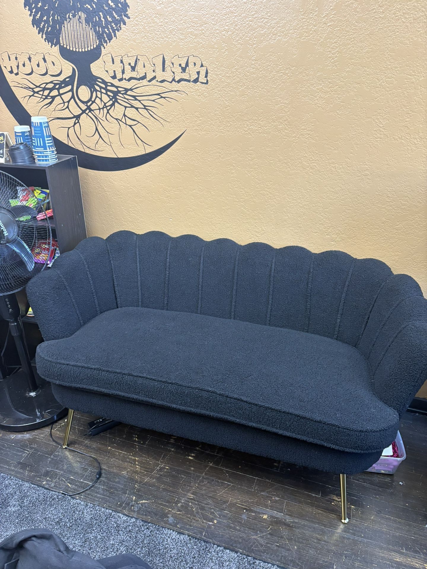 Black Loveseat