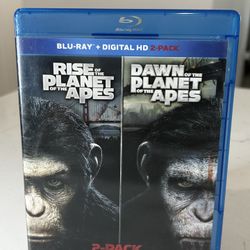 Rise of the Planet of the Apes / Dawn of the Planet of the Apes - 2-Pack Blu-Ray + Digital HD