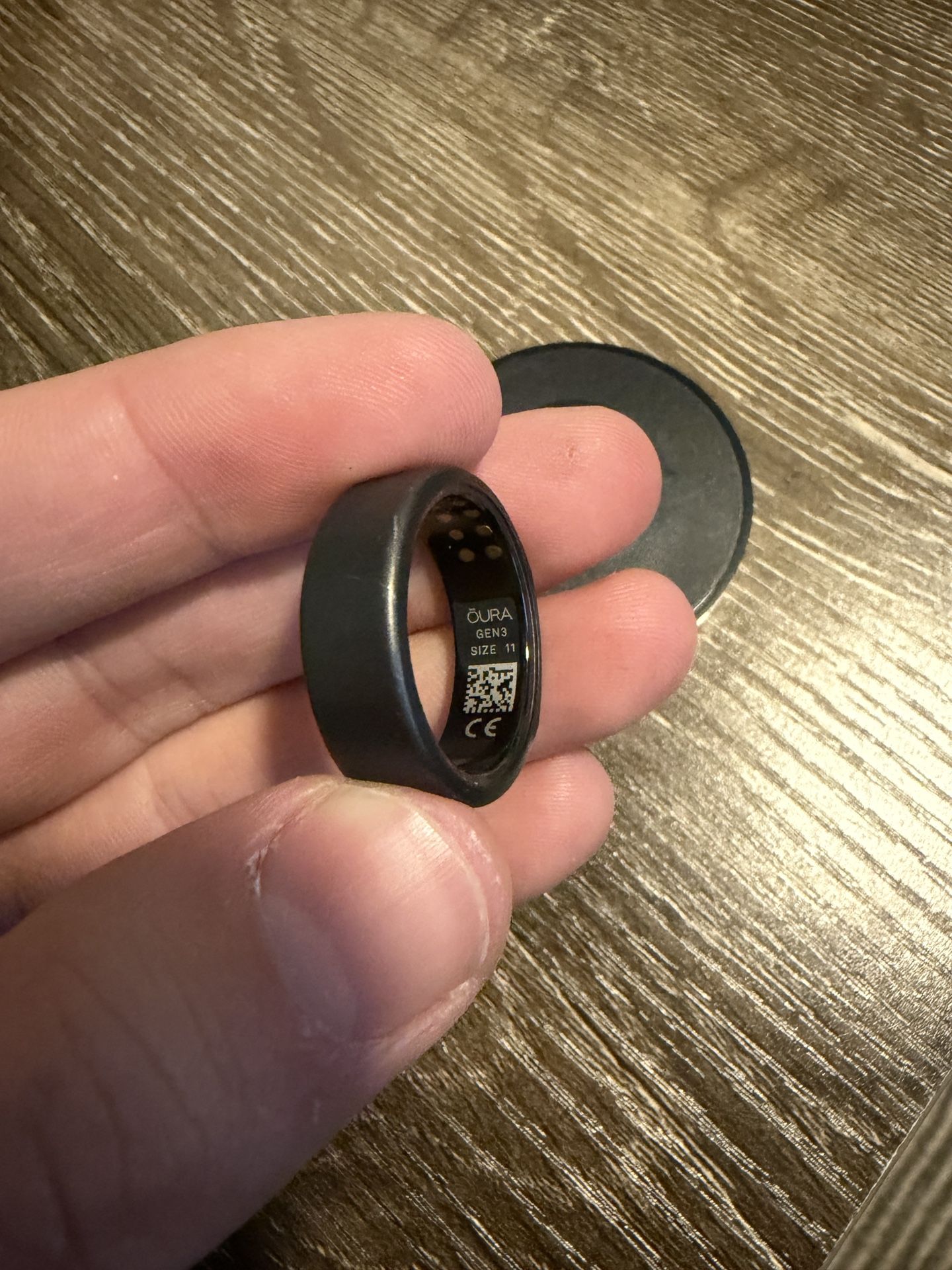 Oura Ring, Gen 3, Size 11, Black