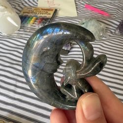 Moon & Fairy Labradorite Crystal
