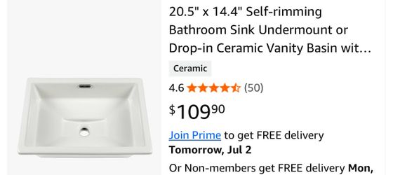 Sink for bathroom