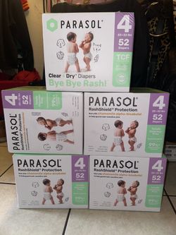 Parasol baby diapers size 4