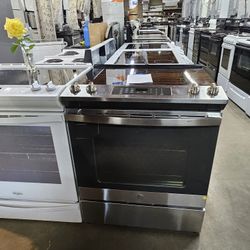 BLOW OUT SALE WAREHOUSE FULL OF NICE CERTIFIED REFURBISH RECONDITION Lightly Used Refrigerators Washer Dryer Oven Stove Stackable Free Warranty 