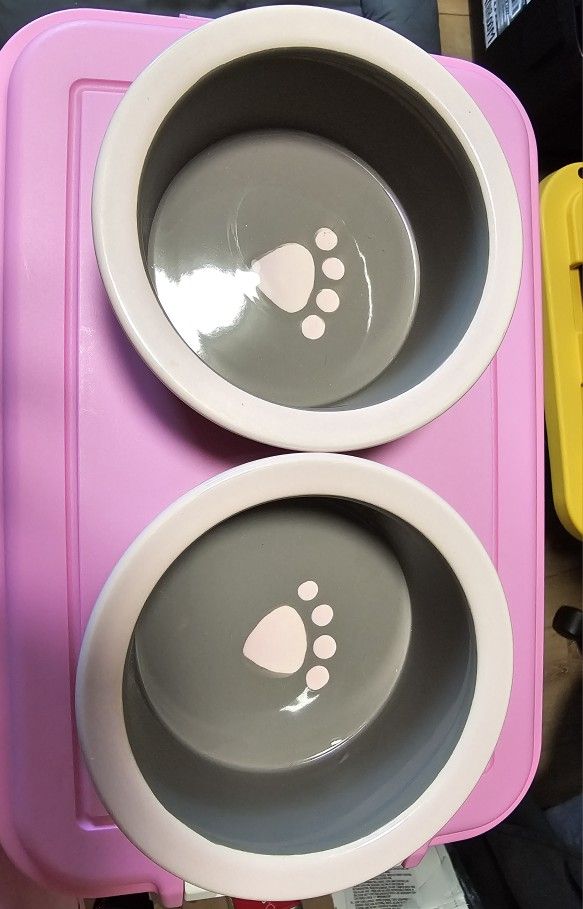 Ceramic Food & Water Bowls
