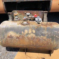 RV Horizontal Propane Tank