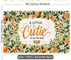 More Little Cutie baby shower decor