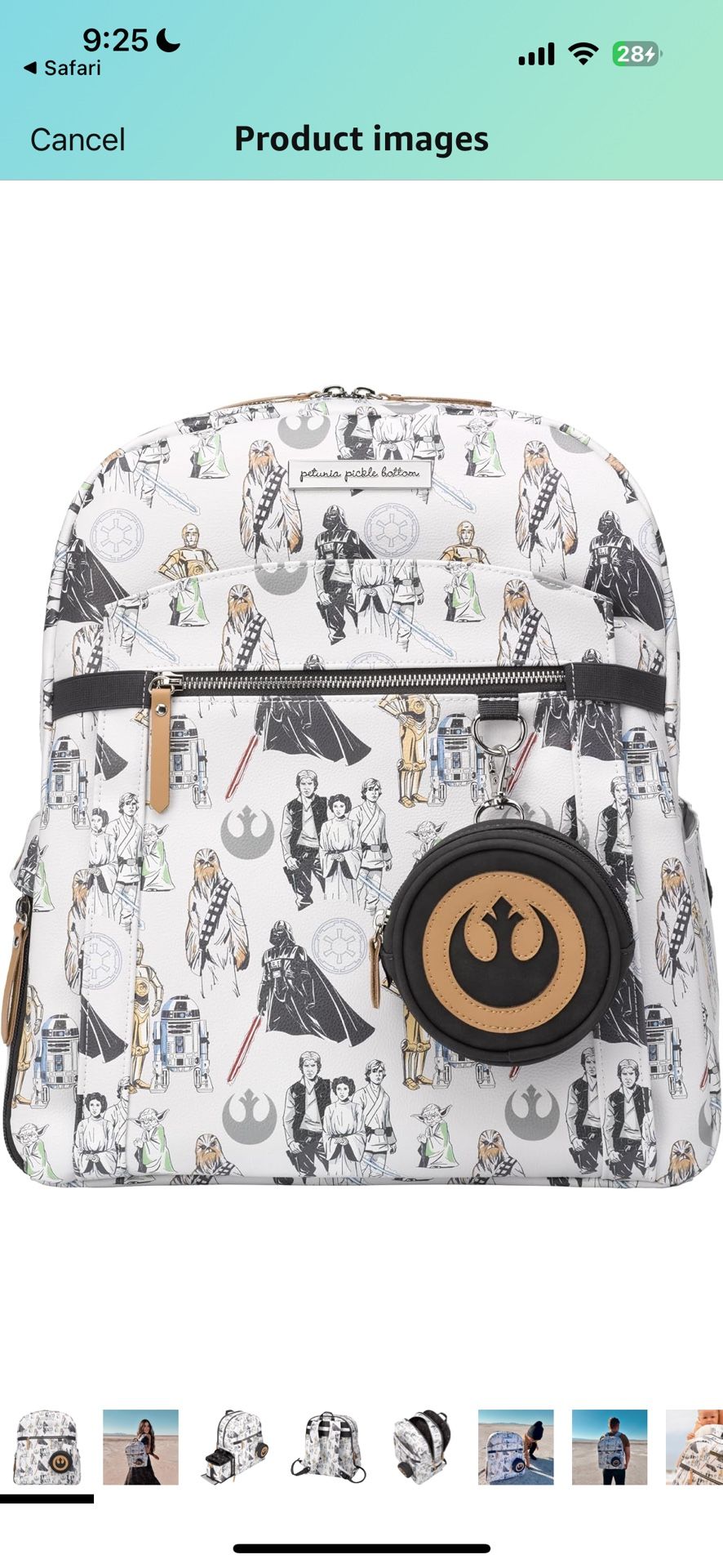 Star Wars Petunia Pickle Bottom Diaper Bag