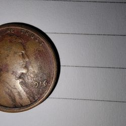 1916 Wheat Penny