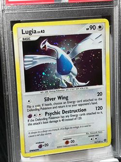 PSA 9 2007 Pokemon D & P LUGIA 14/132 SECRET WONDERS