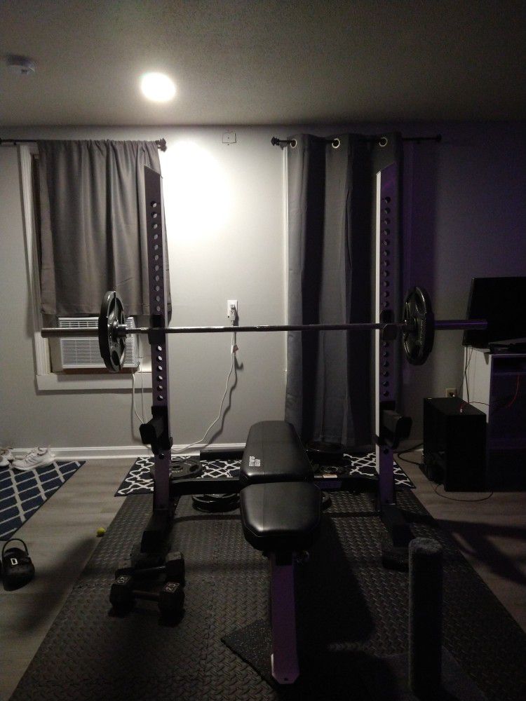 Weight Bench And Weight