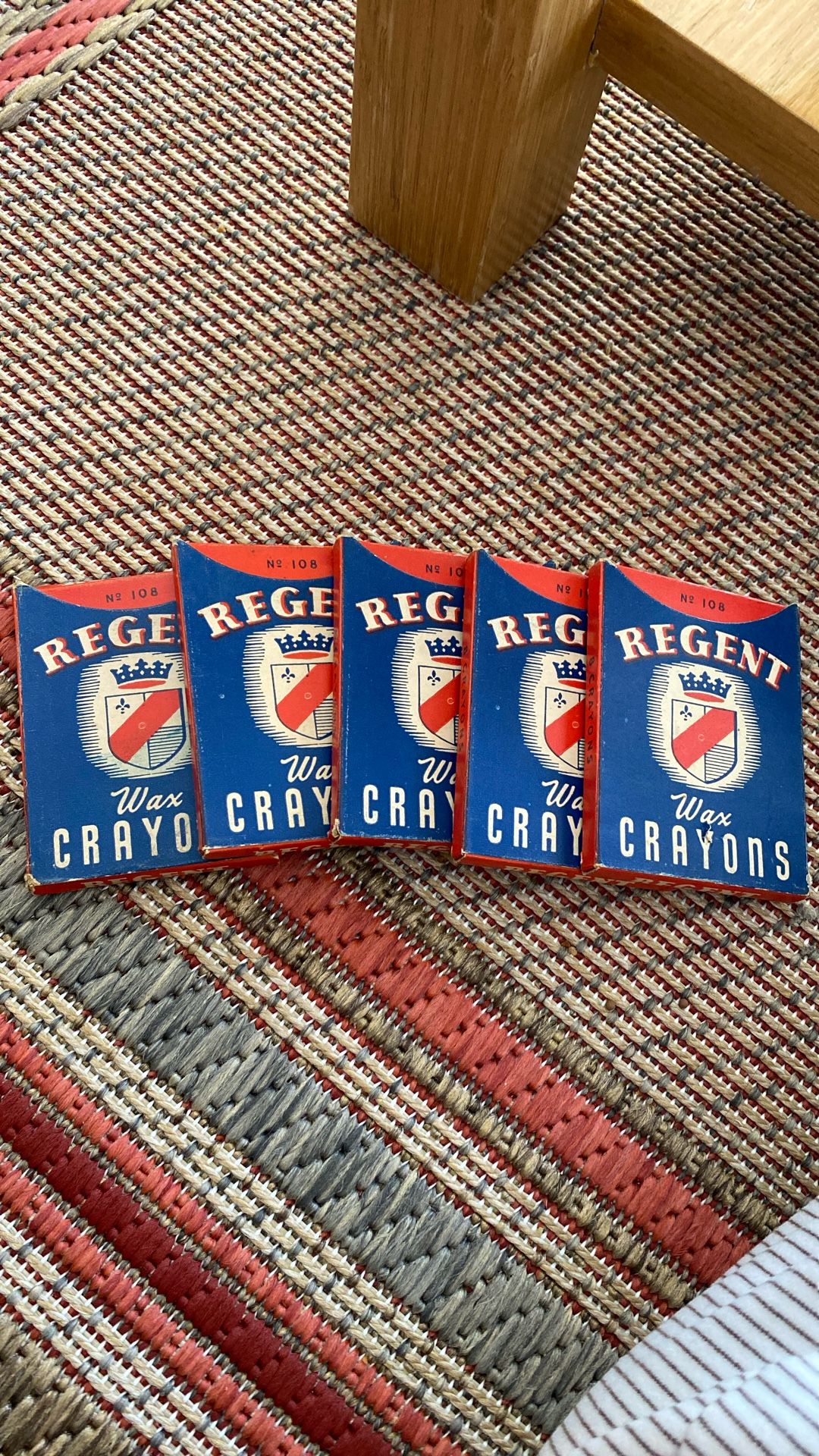 Regent wax crayons