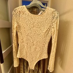Medium Summer Billabong Lace Bodysuit