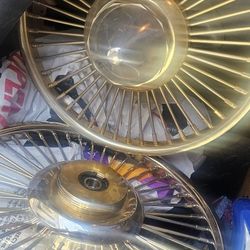  Gold Wire Spinners Floaters Kit Set