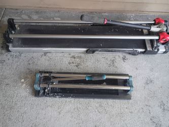 Manual Tile Cutters Set of Two 30"/15"